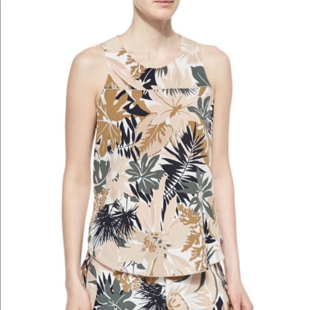Rag & Bone silk floral tank